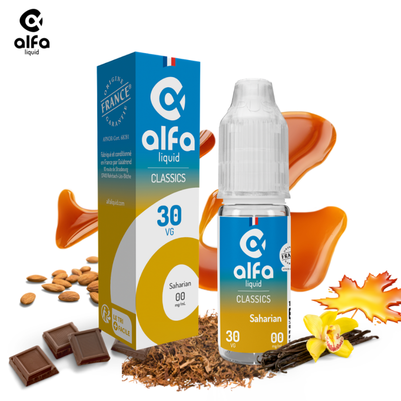 Alfaliquid Classique (12mg
                              70% / 30%) - Saharian 10ml