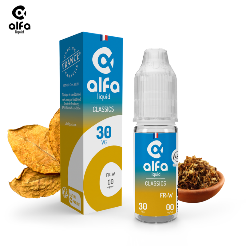Alfaliquid Classique (6mg
                              70% / 30%) - FR-W 10ml