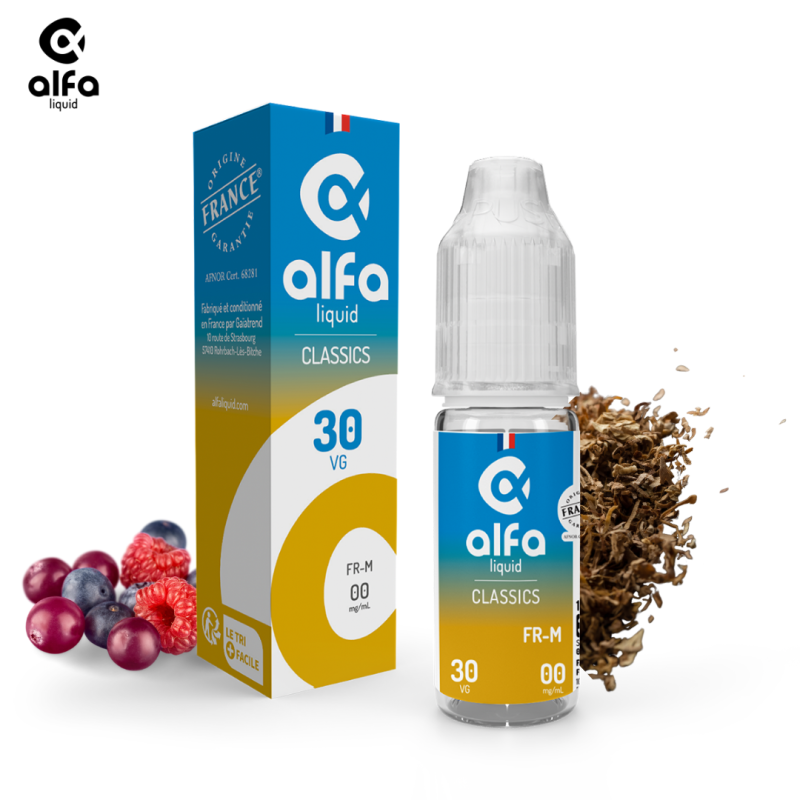 Alfaliquid Classique (19mg
                              70% / 30%) - FR-M 10ml