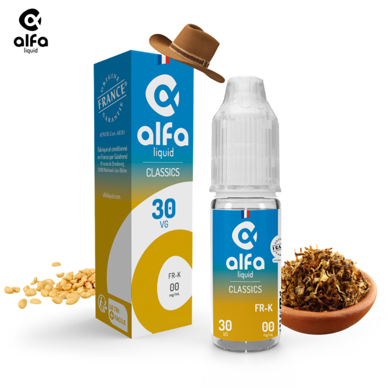 Alfaliquid Classique (6mg
                              50% / 50%) - FR-K 10ml