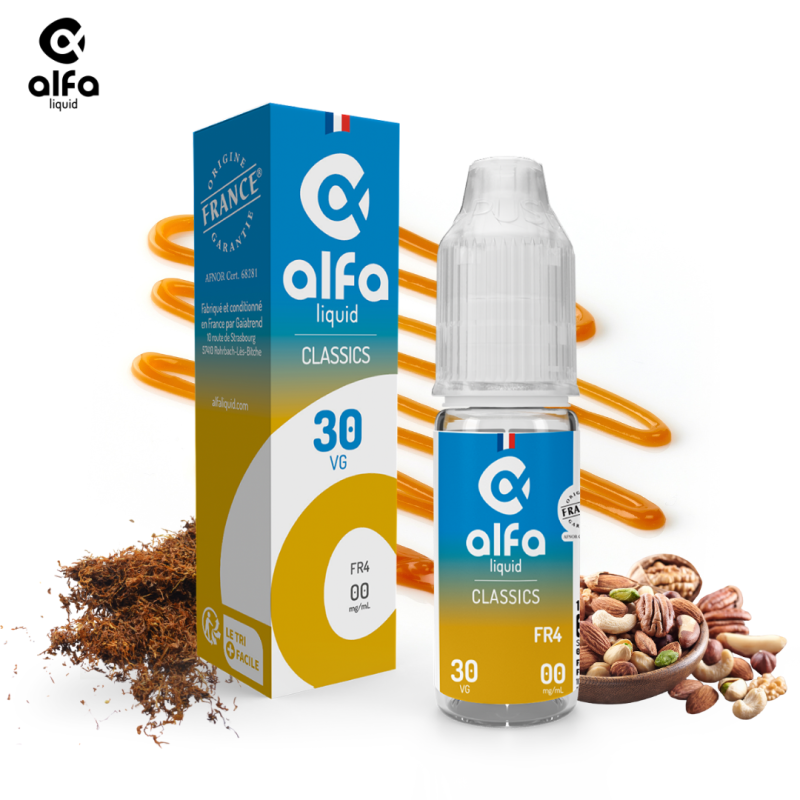 Alfaliquid Classique (6mg
                              50% / 50%) - FR4 10ml