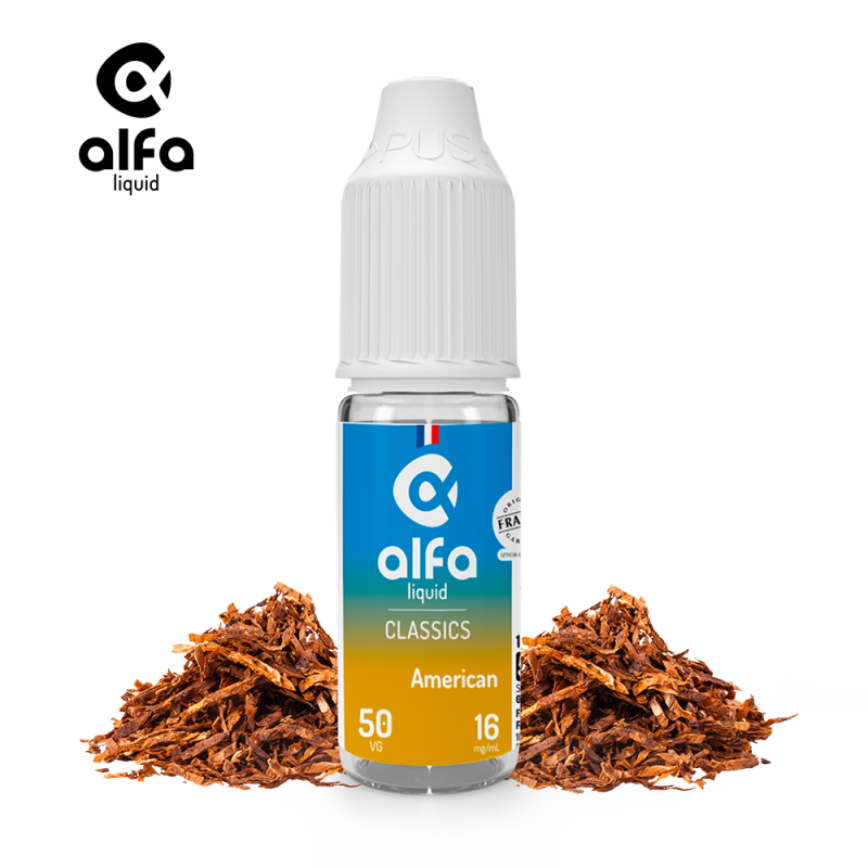 Alfaliquid Classique (12mg
                              50% / 50%) - American 10ml