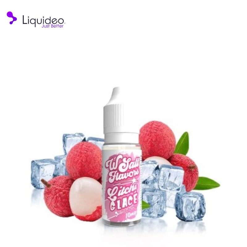 Litchi Glacé 10ml (10mg) - Wsalt Flavors by Liquideo