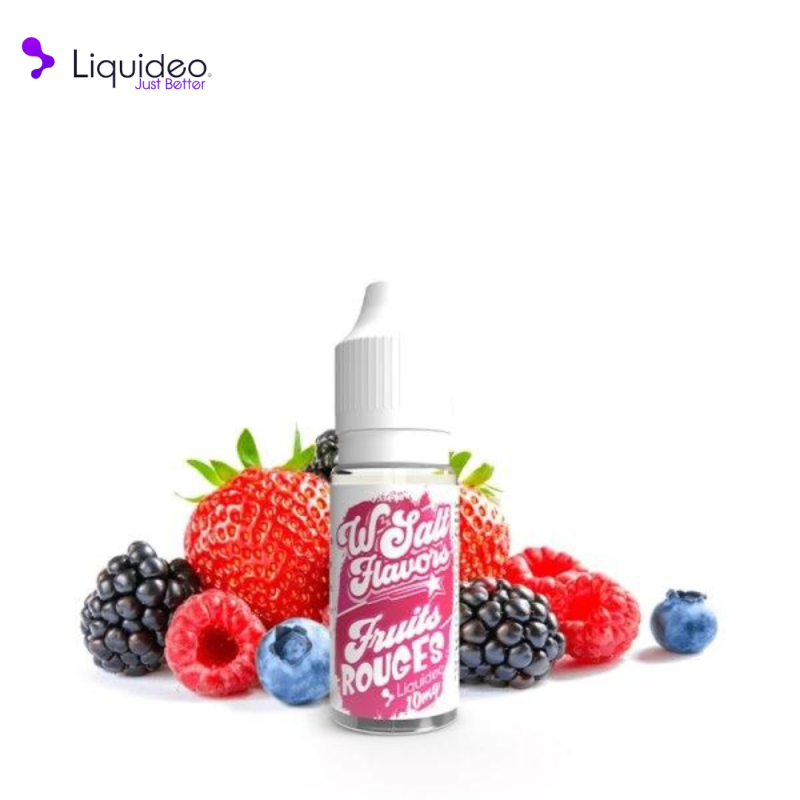 Fruits Rouges 10ml (20mg) - Wsalt Flavors by Liquideo