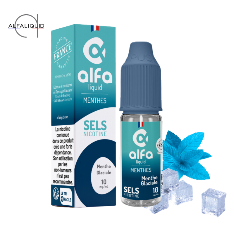 Menthe Glaciale Salt 10ml (20mg) - Alfaliquid