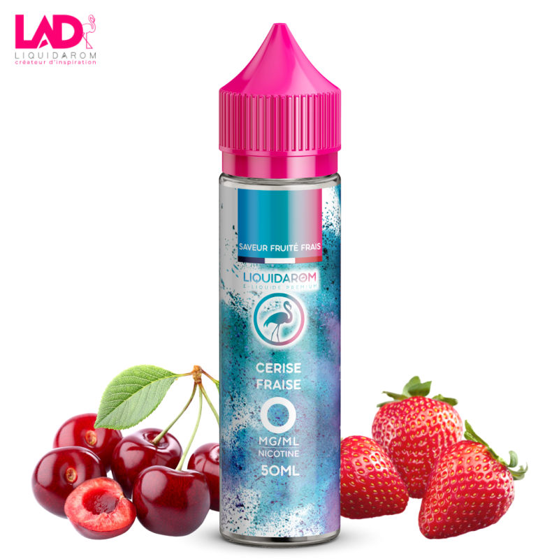 Cerise Fraise 50ml (0mg) - Liquidarom