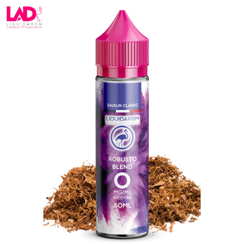 Robusto Blend 50ml (0mg) - Liquidarom
