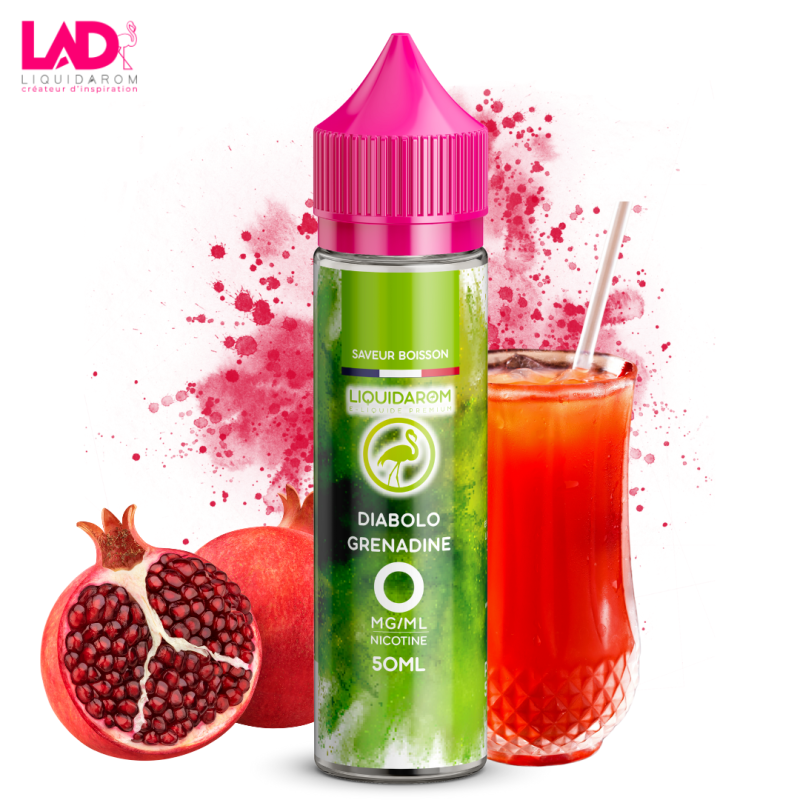 Diabolo Grenadine 50ml (0mg) - Liquidarom