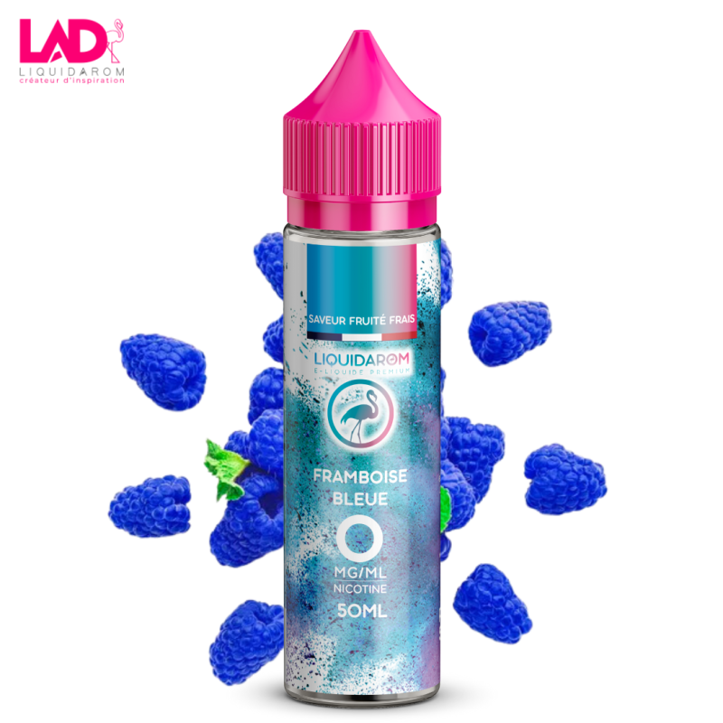 Framboise Bleue 50ml (0mg) - Liquidarom