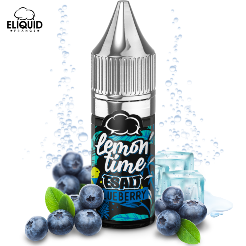 Blueberry ESALT 10ml (20mg) - Lemon Time by Eliquid France