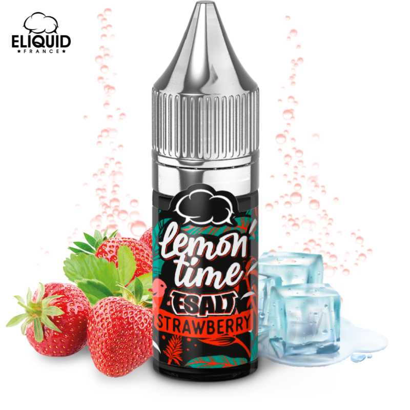 Strawberry ESALT 10ml (10mg) - Lemon Time by Eliquid France