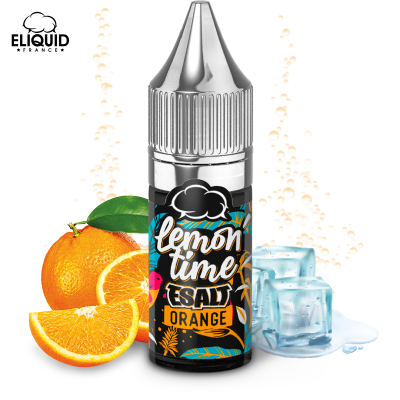 Orange ESALT 10ml (20mg) - Lemon Time by Eliquid France