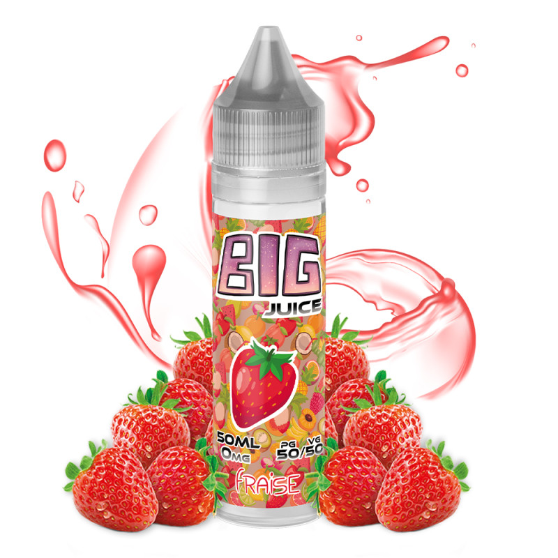 Fraise 50 ml (0mg) - Big juice
