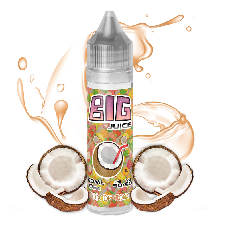 Noix de coco 50 ml (0mg) - Big juice