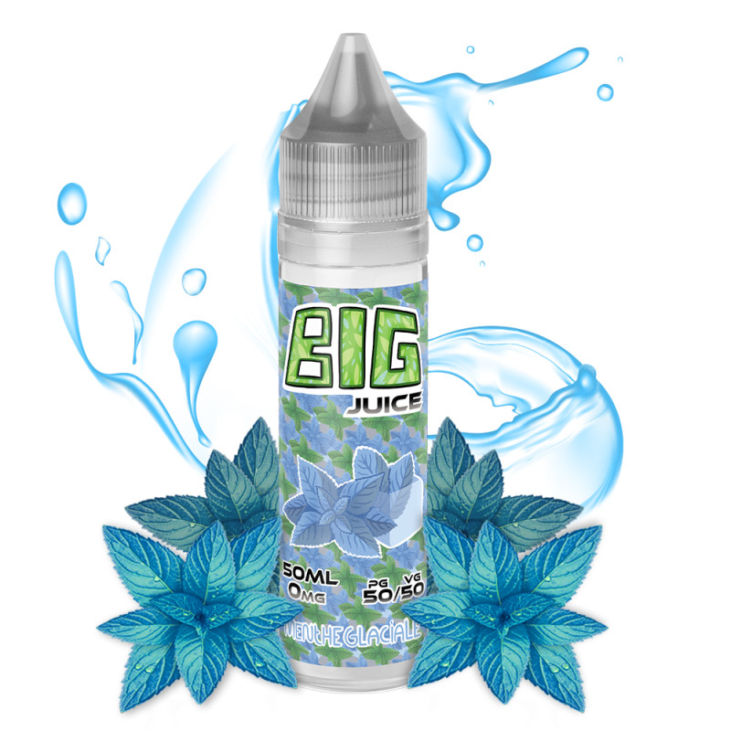 Menthe glaciale 50 ml (0mg) - Big juice