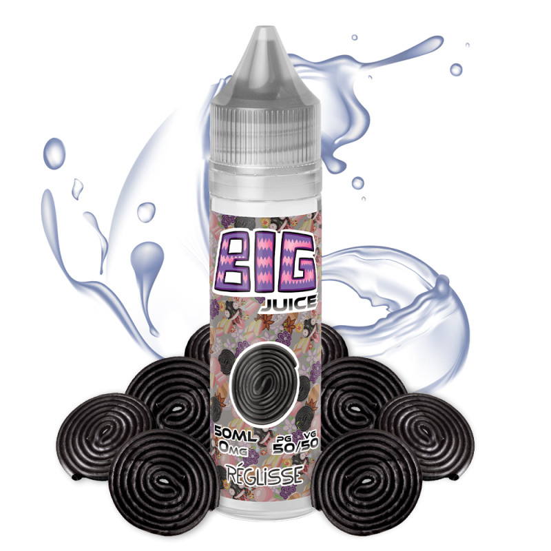 Réglisse 50 ml (0mg) - Big juice