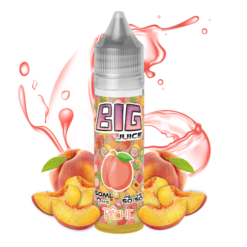 Pêche 50 ml (0mg) - Big juice