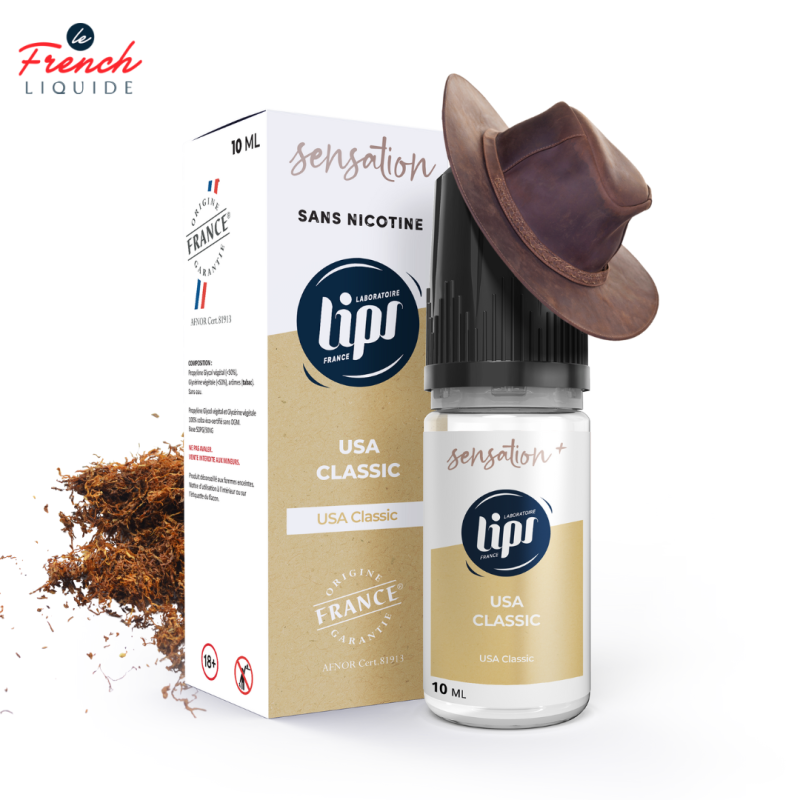 Usa Classic 10ml (6mg) - Sensation by Le French Liquide