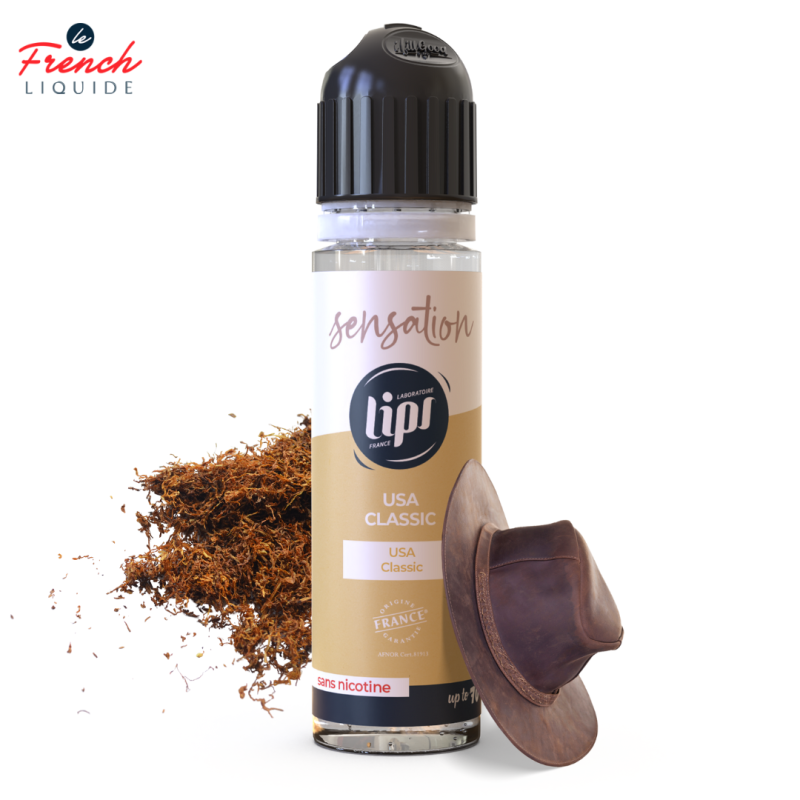 Usa Classic Up To 70ml (0mg) - Sensation by Le French Liquide
