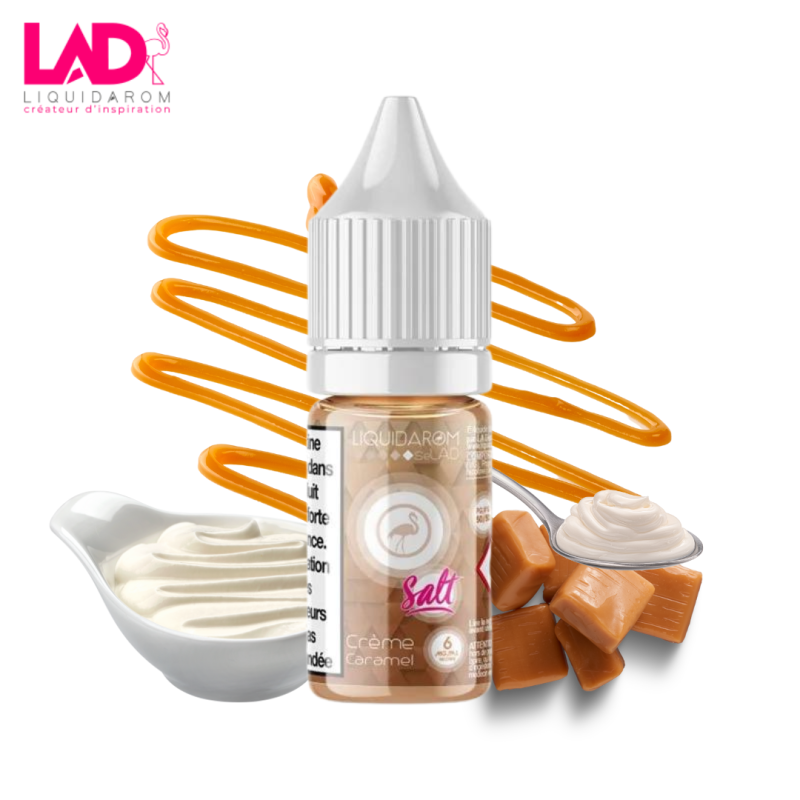 Crème Caramel 10ml Nic Salts (12mg) - SeLad by Liquidarom