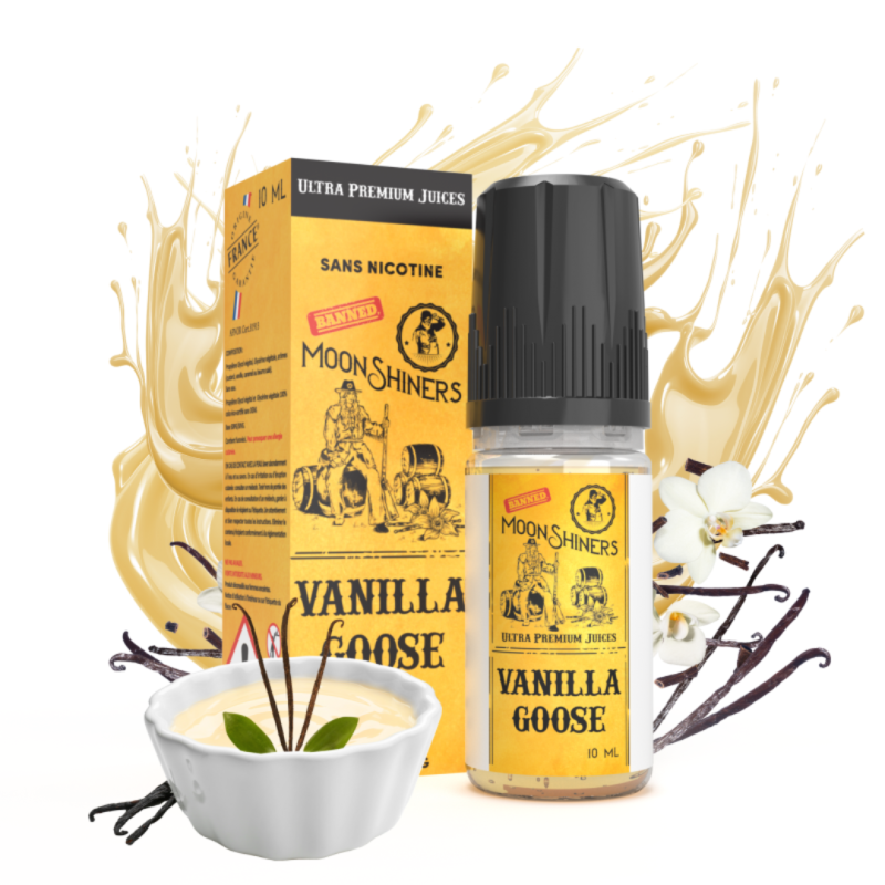 Vanilla Goose 10ml (0mg) - Moon Shiners by Le French Liquide