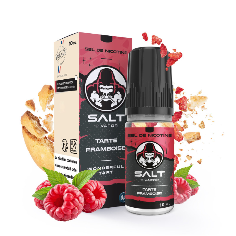 Wonderful Tart Framboise 10ml (10mg) - Salt E-Vapor by Le French Liquide