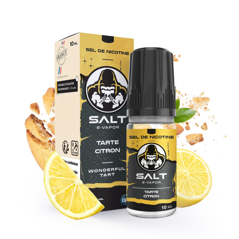 Wonderful Tart Citron 10ml (10mg) - Salt E-Vapor by Le French Liquide
