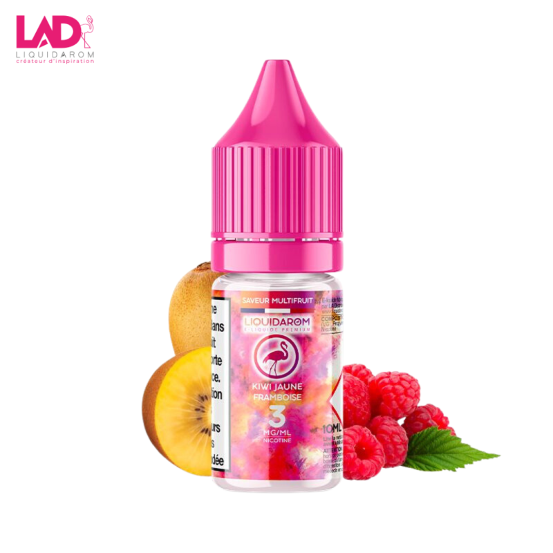 Kiwi Jaune Framboise 10ml (3mg) - Liquidarom