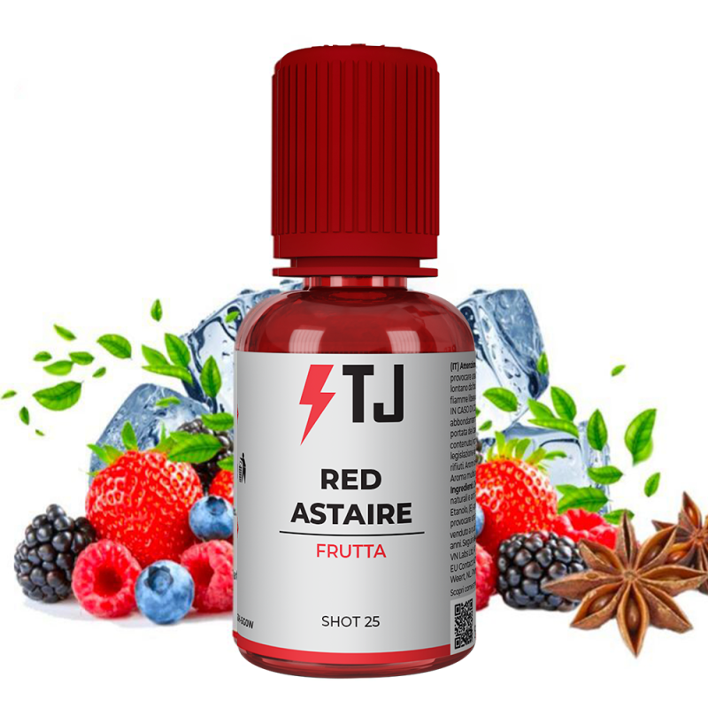 Red Astaire 25ml Shot TPD ITA (0mg) - Tjuice