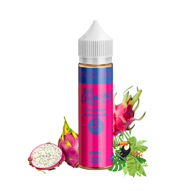 Le Pitaya d'Amazonie 50ml (0mg) - Les Essentiels by Liquidarom