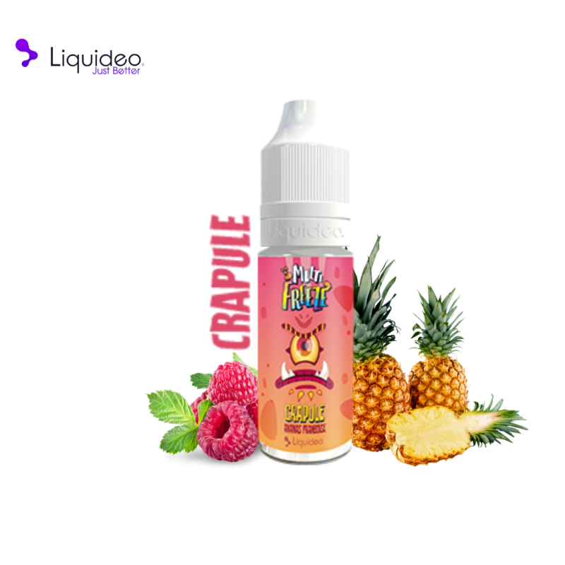 Crapule Ananas Framboise 10ml (6mg) - Multifreeze by Liquideo