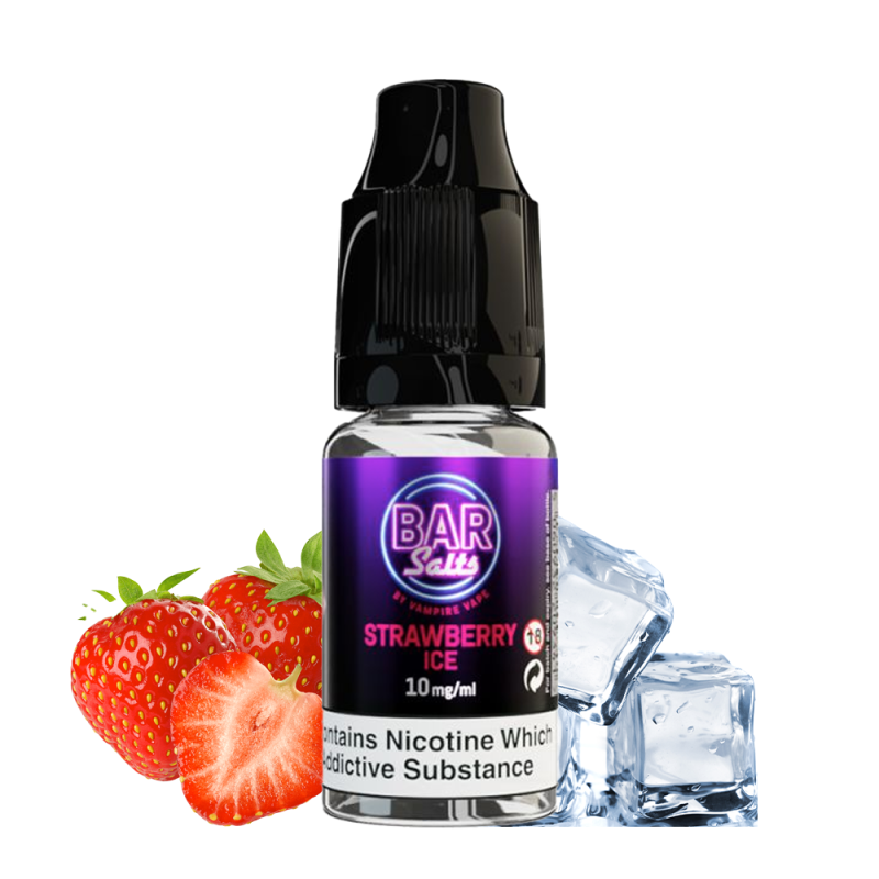 Strawberry Ice 10ml (20mg) - Bar Salts by Vampire Vape