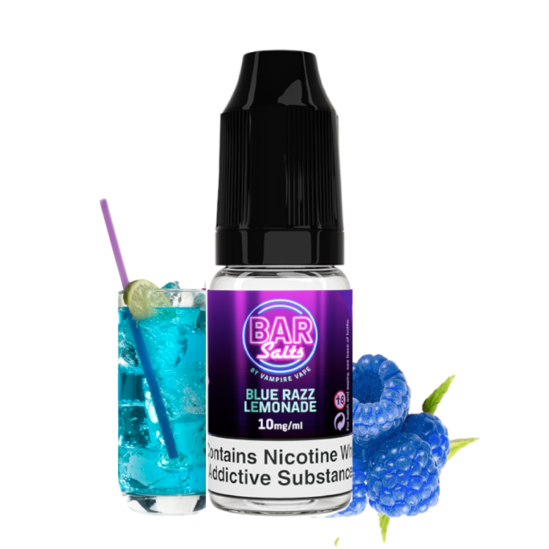 Blue Razz Lemonade 10ml (20mg) - Bar Salts by Vampire Vape