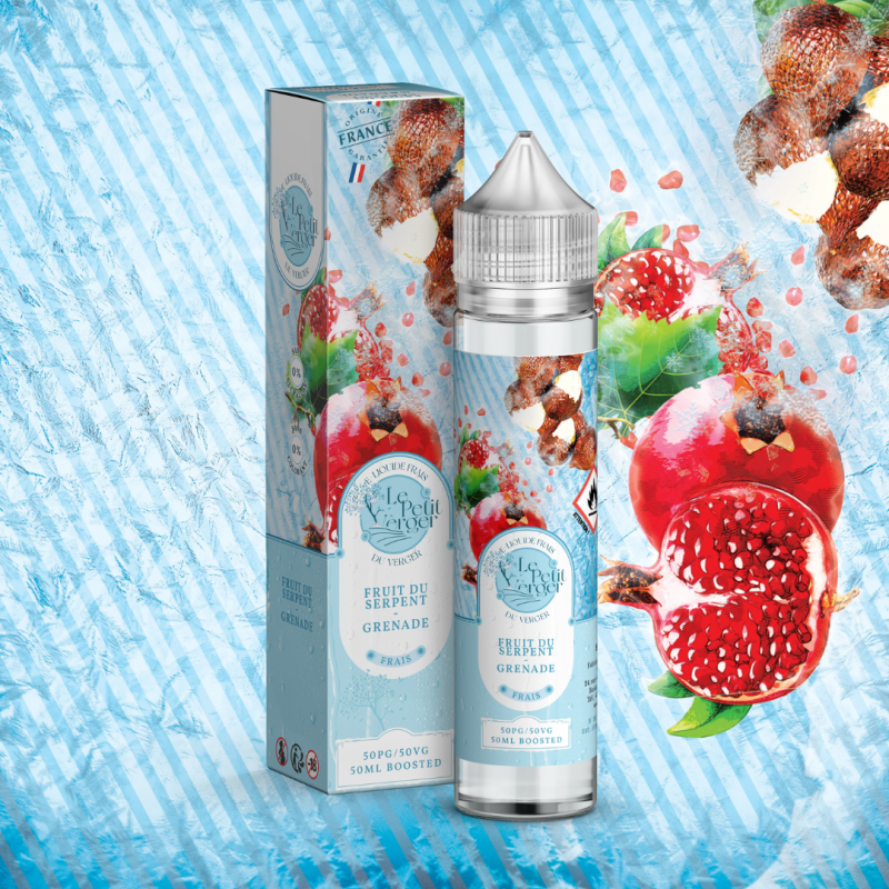 Fruit du Serpent Grenade 50ml (0mg) - Le Petit Verger Frais by Savourea