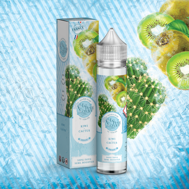 Kiwi Cactus 50ml (0mg) - Le Petit Verger Frais by Savourea