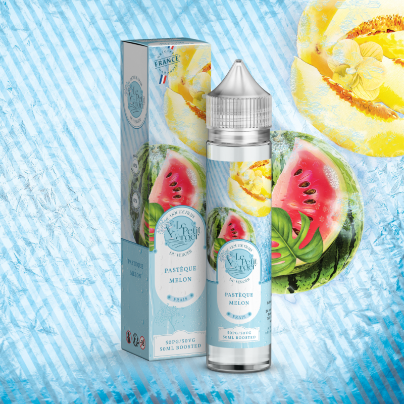 Pastèque Melon 50ml (0mg) - Le Petit Verger Frais by Savourea