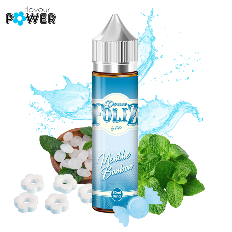 Menthe Bonbon 50ml (0mg) - Douce Foliz by Flavour Power