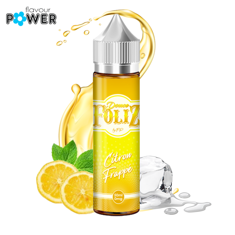 Citron Frappé 50ml (0mg) - Douce Foliz by Flavour Power