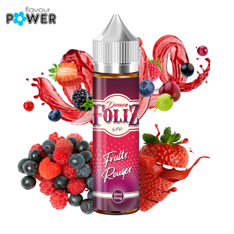Fruits Rouges 50ml (0mg) - Douce Foliz by Flavour Power