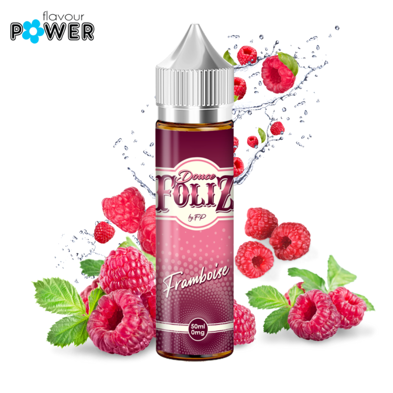 Framboise 50ml (0mg) - Douce Foliz by Flavour Power