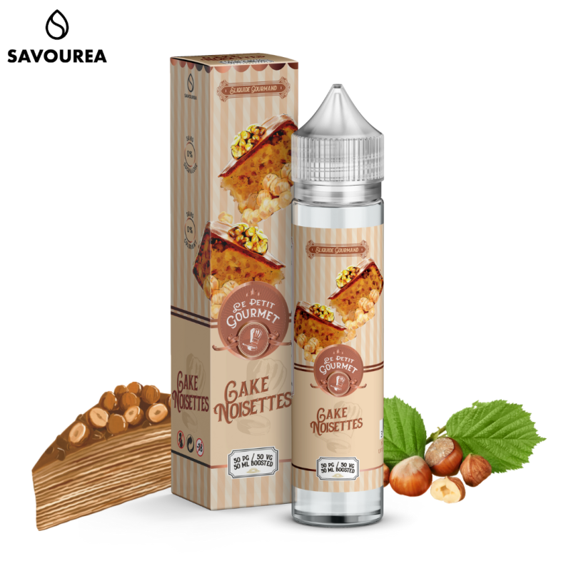 Cake Noisettes 50ml (0mg) - Petit Gourmet by Savourea