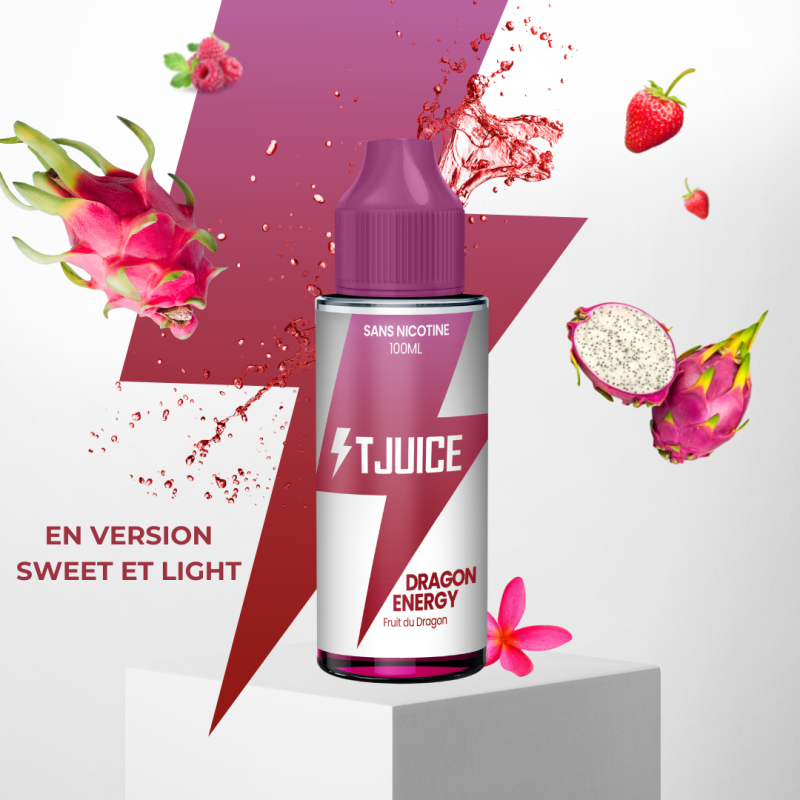 Dragon Energy 100ml (Light) - TJuice New collection