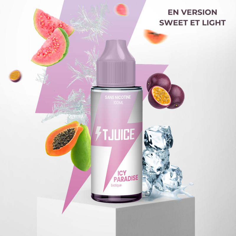 Icy Paradise 100ml (Light) - TJuice New collection