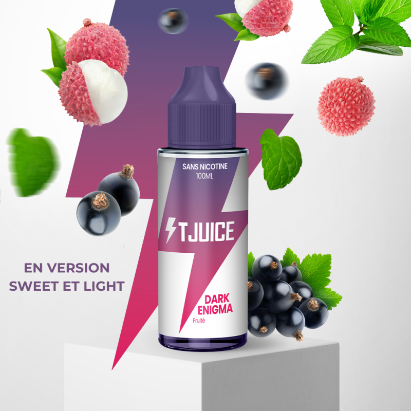 Dark Enigma 100ml (Light) - TJuice New collection