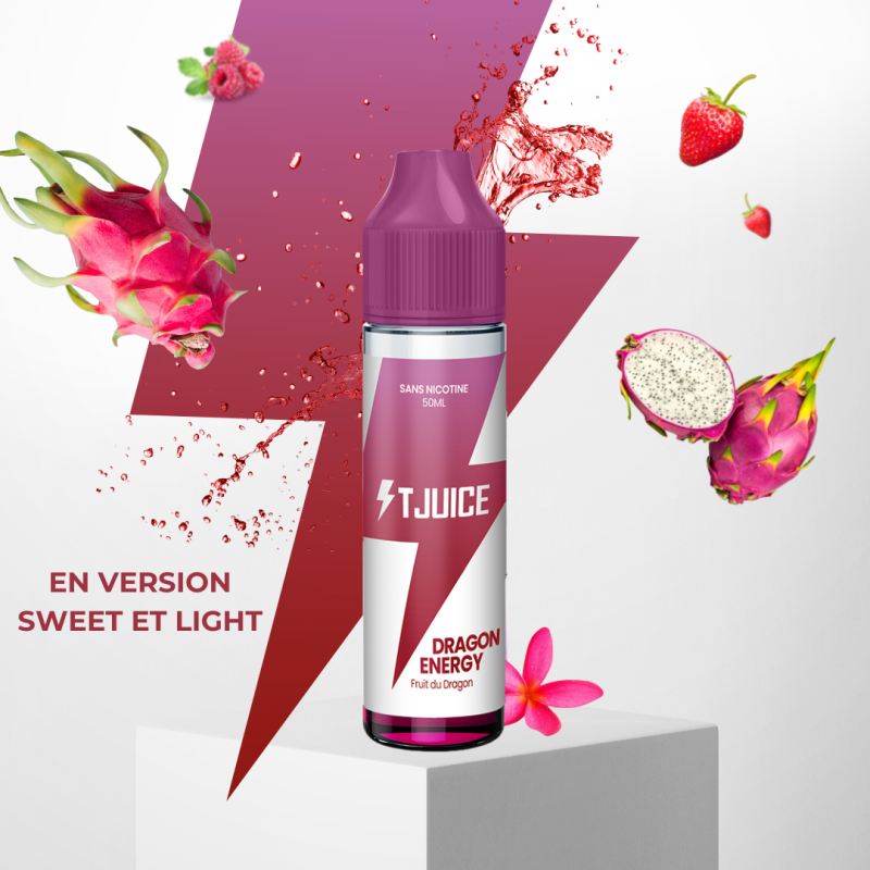 Dragon Energy 50ml (Light) - TJuice New collection