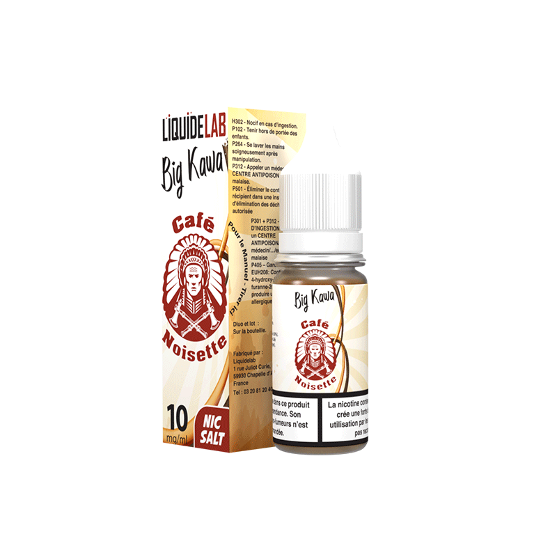 Big Kawa Noisette Salt 10ml (Nicotine:10 mg/ml) - O'J Lab