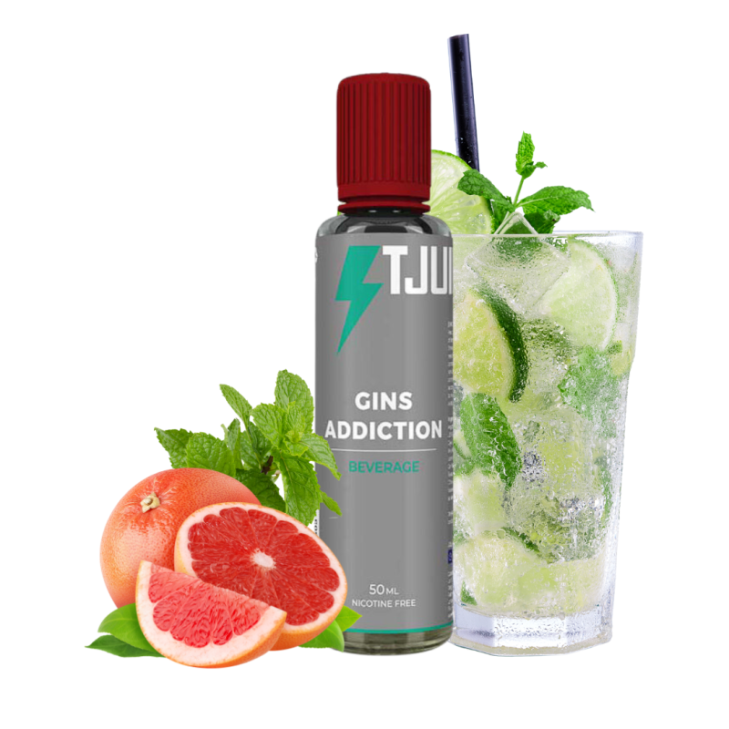 Gin Addiction 50ml TPD ES (0mg) - Gin Addiction 50ml TPD ES