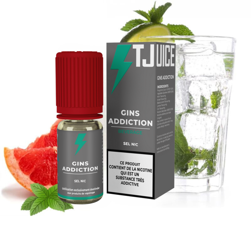 Gin Addiction 10ml Salt TPD ES (20mg) - Gin Addiction 10ml Salt TPD ES