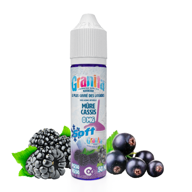 Mure cassis Soft 50ml (0mg) - Granita