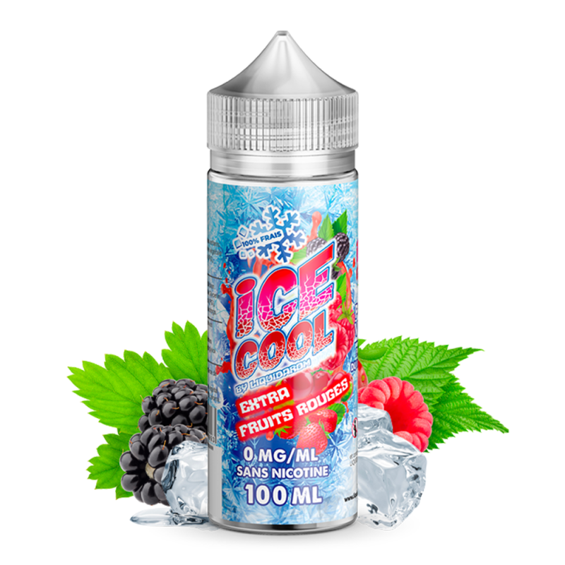 Extra Fruits Rouges 100ml (0mg) - Ice cool by Liquidarom